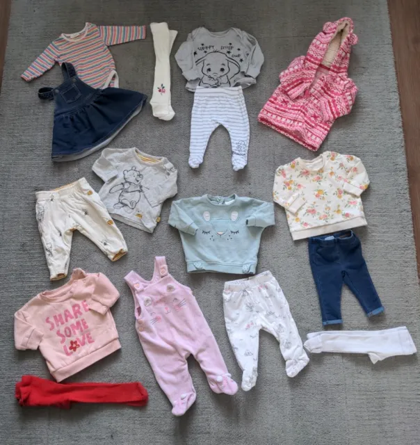 Lovely bundle baby girl 0-3 months clothes outfits & sets Hoodie Dress Etc