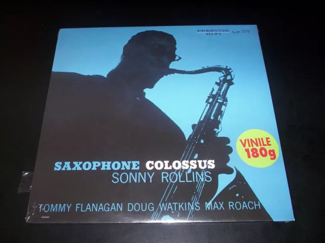 Sonny Rollins "Saxophone Colossus" LP 180gr. 	Prestige – PRLP 7079 Italy 2012