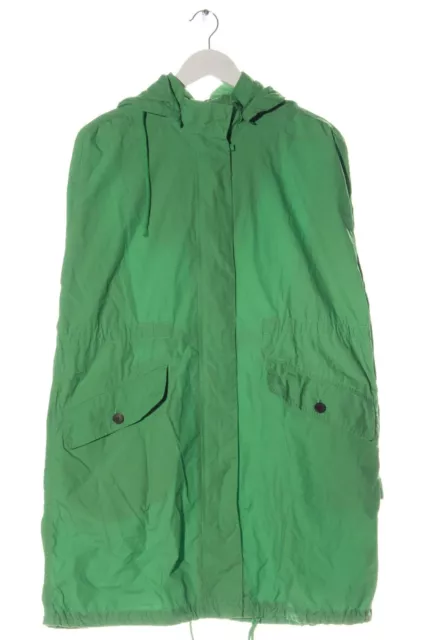 LANDS’ END Cappotto con cappuccio Donna Taglia IT 40 verde stile casual