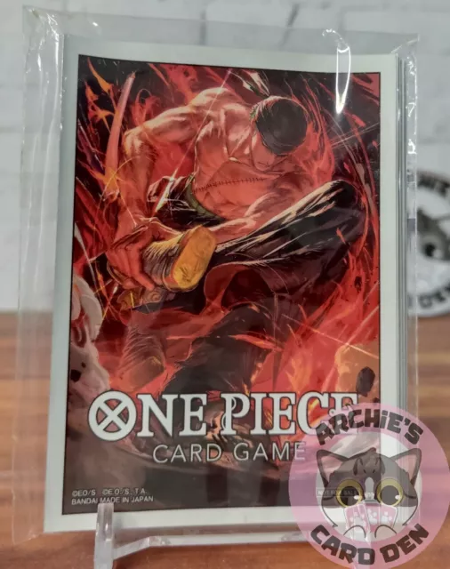 Pochettes promotionnelles Zoro du jeu de cartes One Piece (SCELLÉES)