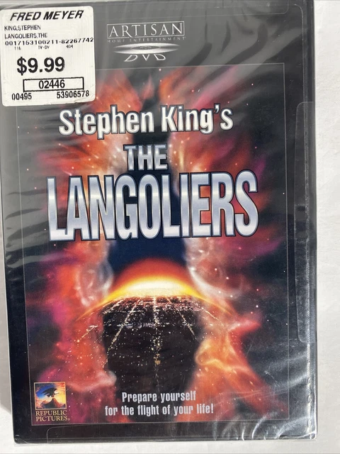 Stephen King Langoliers DVD 1995 Horror Mystery Sci-Fi Tom Holland New Stephen King Langoliers DVD 1995 Horror Mystery Sci-Fi Tom Holland New