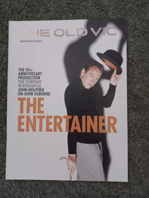 The Entertainer - The Old Vic Theatre  Programme  - 2007 - Robert Lindsay .