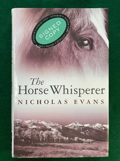 The Horse Whisperer, Nicholas Evans, Signed, Bantam 1998 Hardback