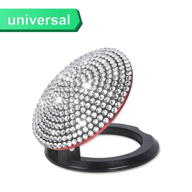12X  Engine Start Stop Button Cover Push Turn on Key Ring Emblem Sticker Diamond