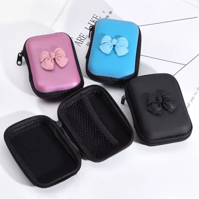 Portable EVA Earphone Storage Case Headset Headphone Carry Bag Travel Box Pouch*