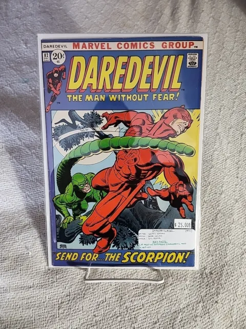 Daredevil #82 (Marvel 1971) 1st Scorpion & DD - Gil Kane Cover!