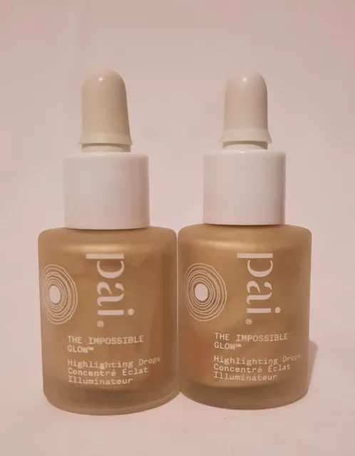 (2er set) pai The Impossible Glow Hyaluronsäure Bräunungstropfen 10ml - Neu