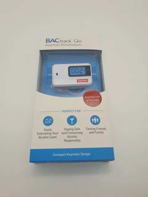 SUPREME BACTRACK GO Keychain White / Atemalkoholtester / Supreme  accessories EUR 89,99 - PicClick DE