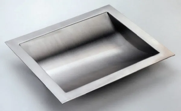 Stainless Steel Drop-In Deal Tray, Brushed Finish, 16" (w) x 10" (d)