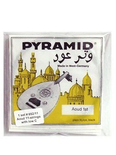 Pyramid Oud Cordes 11 Corde Ensemble Aoud Pyramid Jaune Lable Cordes Ensemble