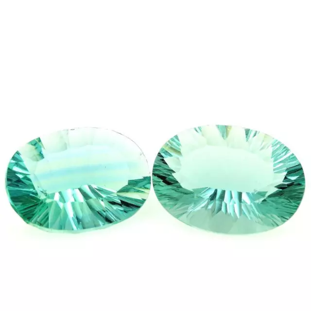 Fluorita Verde. 2 Piezas. 26.83 cts. If. África