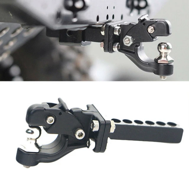 Crochet De Remorque Métal 1/10 Pour RC Rock Crawler – Compatible Axial SCX10 90046, CC01, D90, TRX4