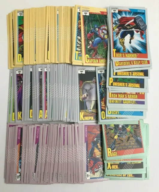 1991 Marvel Universe Series 2 Single Card #1-160 Impel You Pick to Complete Set!
