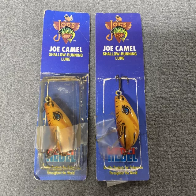 REBEL JOE CAMEL Vintage Fishing Lures Just a Cool Lure! $12.50