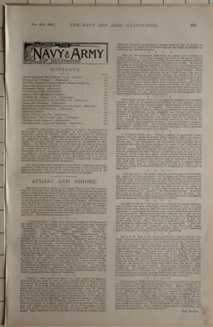 1898 Boer War Era Aufdruck Verschiedene Artikel Pistols Herr J. Hay Colonel