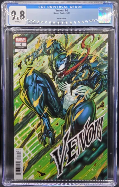 Venom 4 CGC 9.8 Marvel Comics, 3/22. Jonboy Meyers Variant 1:25 Incentive Cover