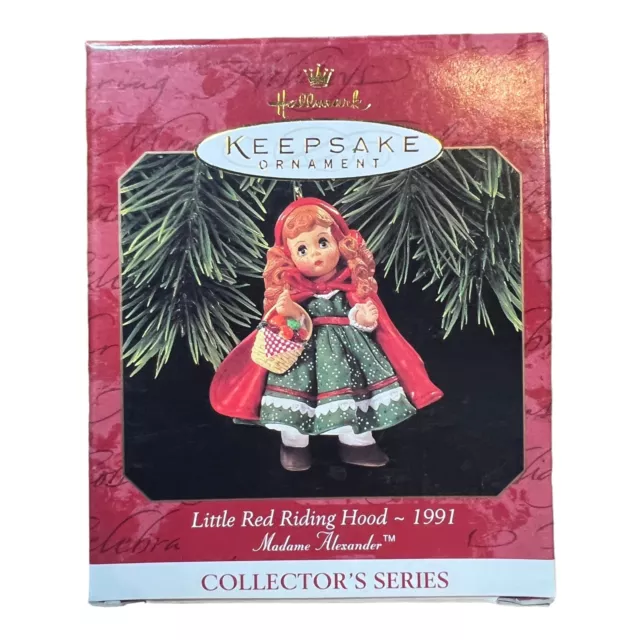 Hallmark Keepsake Little Red Riding Hood 1991 Madame Alexander
