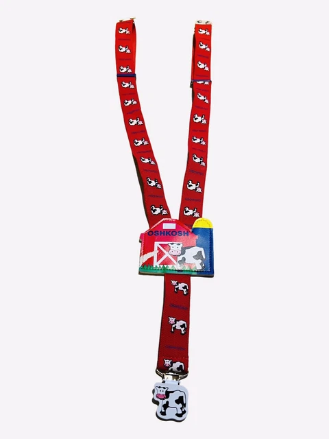 Oshkosh B’gosh One Size Cute Cow Toddler Suspenders
