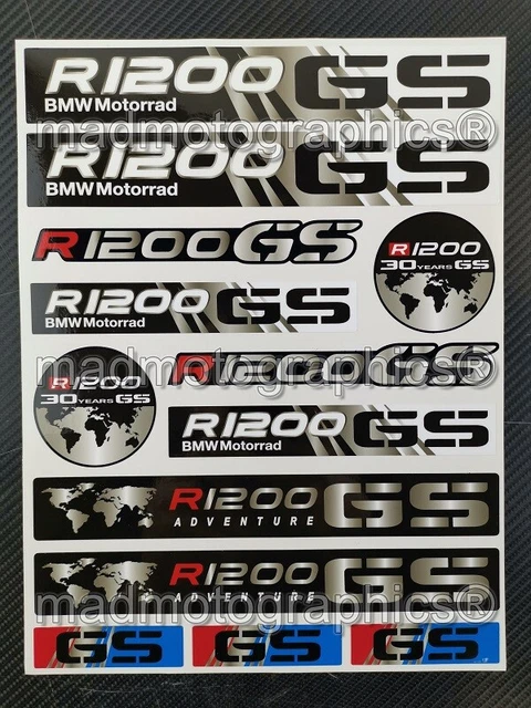 bmw r1200gs lc adventure sticker decal design