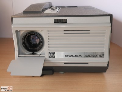 rare Vintage Bolex Super 8 Multimatic mit 2 Kassetten S8 Projektor spezial 