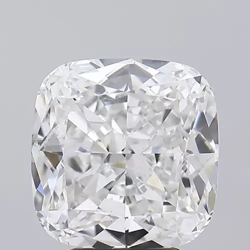 Coussin coupé 2,07 ct IGI certifié laboratoire créé cultivé E VS1 diamant...