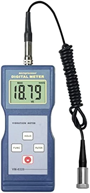 VM-6320 Digital Vibration Meter Misuratore Meccanico per Moving Machinery