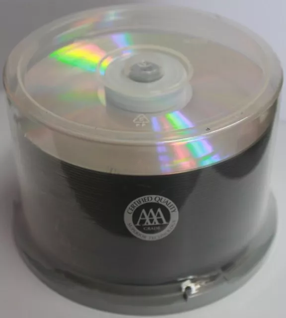 50 Spin-X Prodisc Dvd+R Silver Shiny 16X 4.7 Gb 50/Cake Box 47Pr16-Np50C