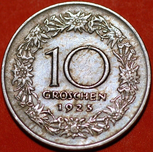 Austria 10 Groschen 1925 KM#2838