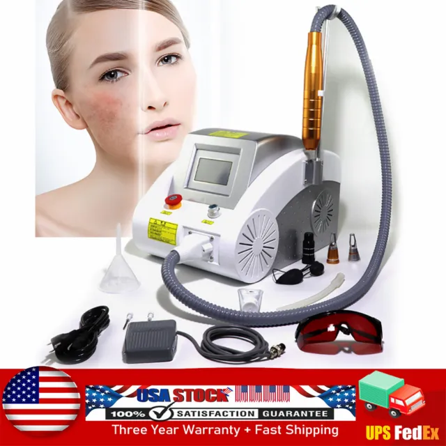 Picosecond Laser Tattoo Removal Machine Pigment Pico Skin Rejuvenation Nd YAG