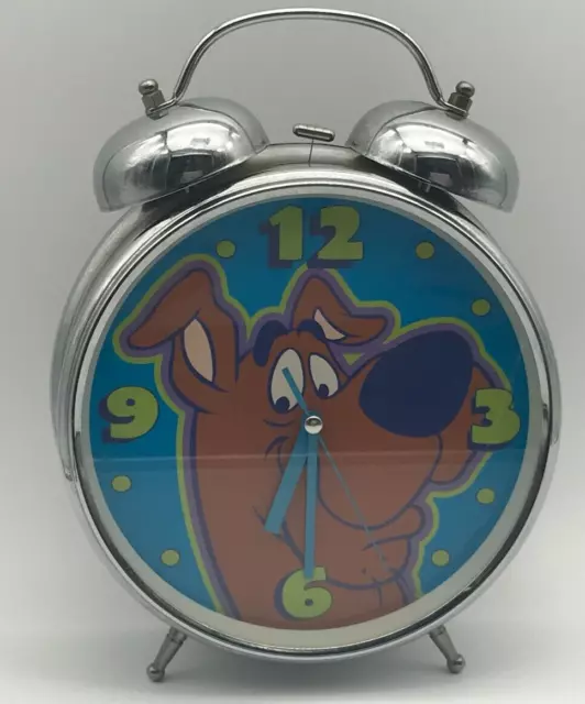 Scooby Doo Jumbo Double Bell Alarm Clock 2000 NEEDS TO BE FIXED