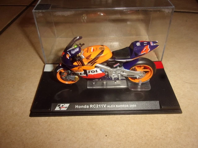 Maisto Mini Moto GP 2021 Repsol Honda RC213V 1/18 – Moto Miniature Moulée Sous Pression – Collection Moto GP Officielle