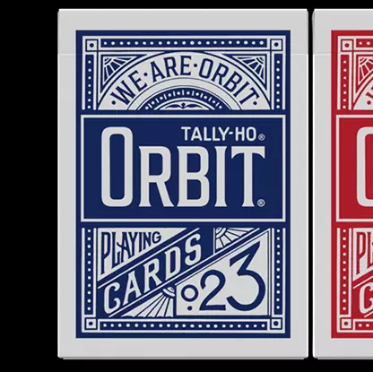 Orbit Tally Ho Circle Back (Blue) Playing Cards by Chris Brown and Daniel Sch...