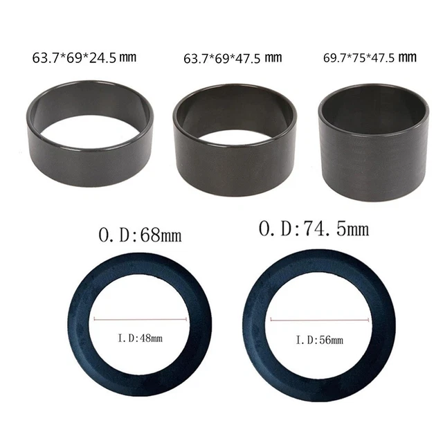 UNICRAFTALE 16 Anelli Vuoti In Acciaio Inossidabile Nero - Kit Fai-Da-Te Per Creare Gioielli - 4
