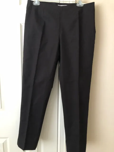 ELLEN TRACY Brown Cropped Ankle Pants Size 4 6P