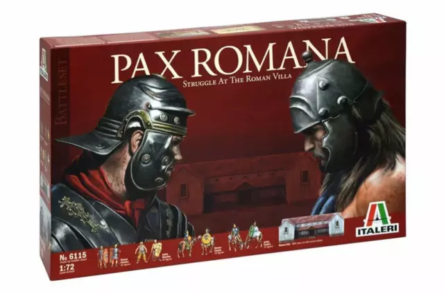 PAX ROMANA "Struggle At The Roman Villa" BATTLE SET  ITALERI 1/72