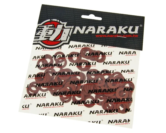 Joints fibre Naraku 8x15x1mm 100 pièces