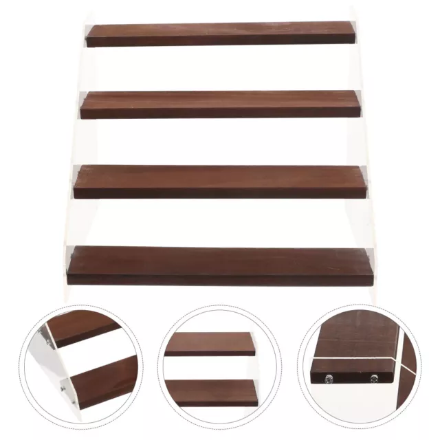 Car Model Display Rack Multi-tier Shelf Figure Stand Figures Wooden