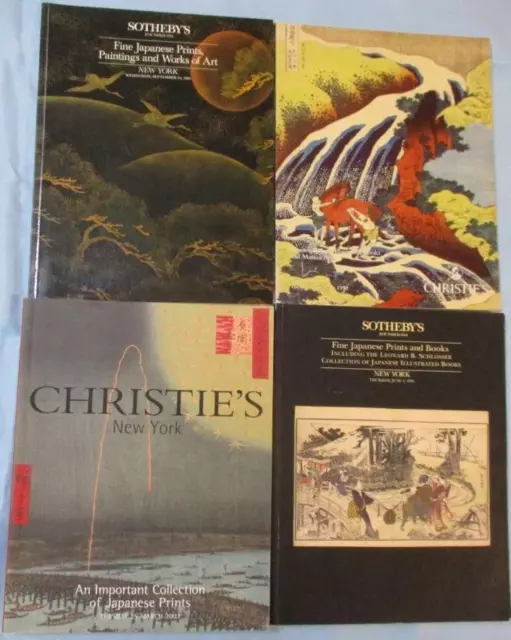 Lot Christies Important Japanese Prints Paintings Works of Art Auction Catalogs