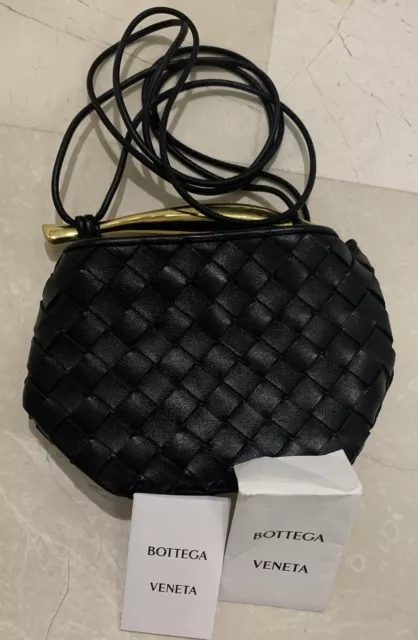 Bottega Veneta Sardine Intrecciato Crossbody Bag