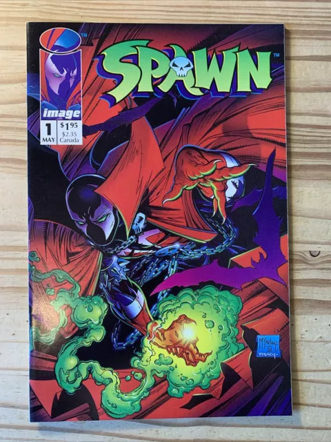 SPAWN # 1 VFN/NM Image Comics 1992. 1st App of spawn (Al Simmons). By Mcfarlane