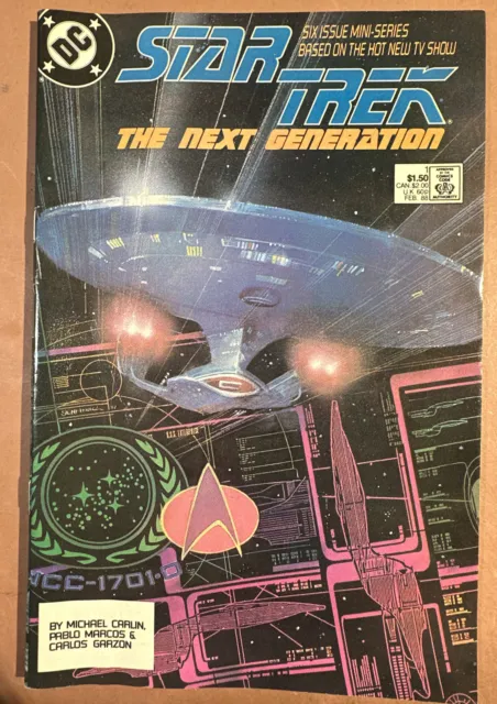 Star Trek the Next Generation - Where No One Has Gone Before! DC, 1988 VF+