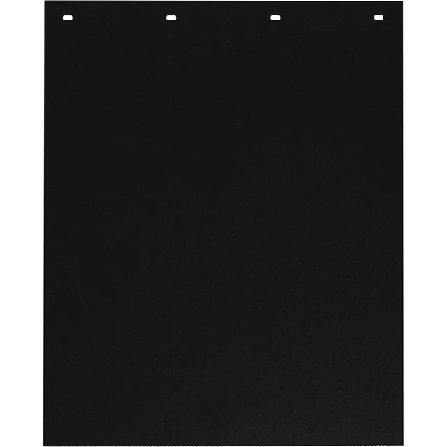 Buyers Products Grooved Back Semi-Truck Mud Flaps- Pair 24inWx30inH Black