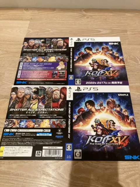 ps4 THE KING OF FIGHTERS XV 15 - Game PlayStation KOF Region Free PS5  810086920181