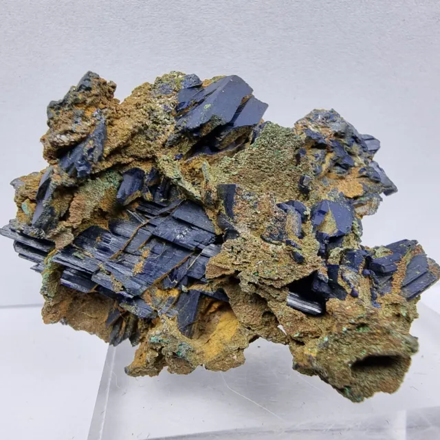 TOP ausgeprägte Azurit XX Stufe blau 51*39*26mm 35g aus Tsumeb Mine, Namibia