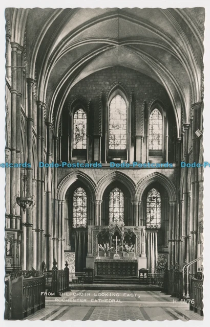C000011 aus Chor mit Ostblick. Kathedrale von Rochester. H. 6476. Valentinstag. RP