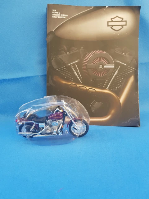 Harley Davidson Motor Ricambi Accessori catalogo 2018 + modellino MAISTO vintage