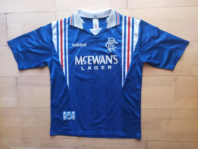 adidas Glasgow Rangers 1993-1994 Away Trikot. Gebrauchter Zustand