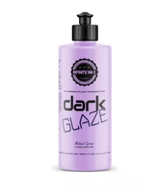 Infinity Wax Dark Glaze 500ml - Cleans Paint & Hides Swirl Marks