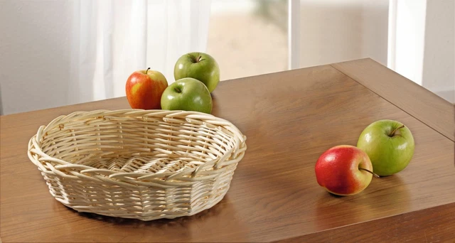 Salvare Set 2x Schale " Bianco Naturale ",Ovale Cestino,Riempi Carrello,Tavolo