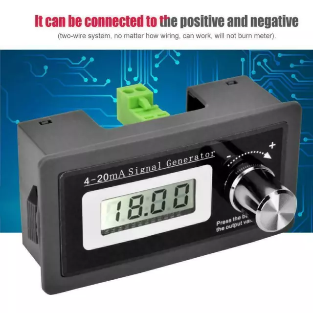 Digital Signal 4-20mA Quelle Generator Stromsignalgenerator Stromwandler BE 2